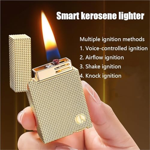 Encendedor de queroseno resistente al viento y recargable 3