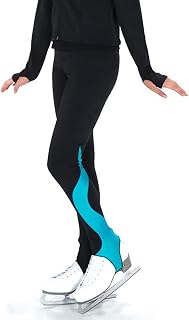 G&F Figure Skating Pants for Womens and Girls Winter Ice Skating Trousers High Elasticity Training Skating Wear (Color : Blue, Size : XXS)