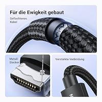 UGREEN HDMI 2.1 Kabel, zertifiziert, 8K@60Hz, 4k@240Hz/120Hz, 48Gbps, 2M – Ansicht 5
