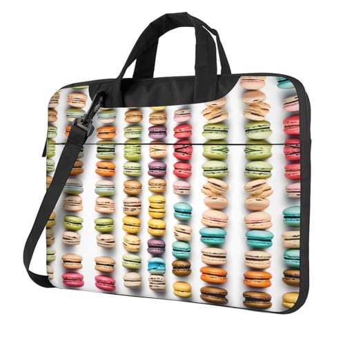 Sac à bandoulière pour ordinateur portable résistant aux chocs et sacoche pâtisseries gourmandes