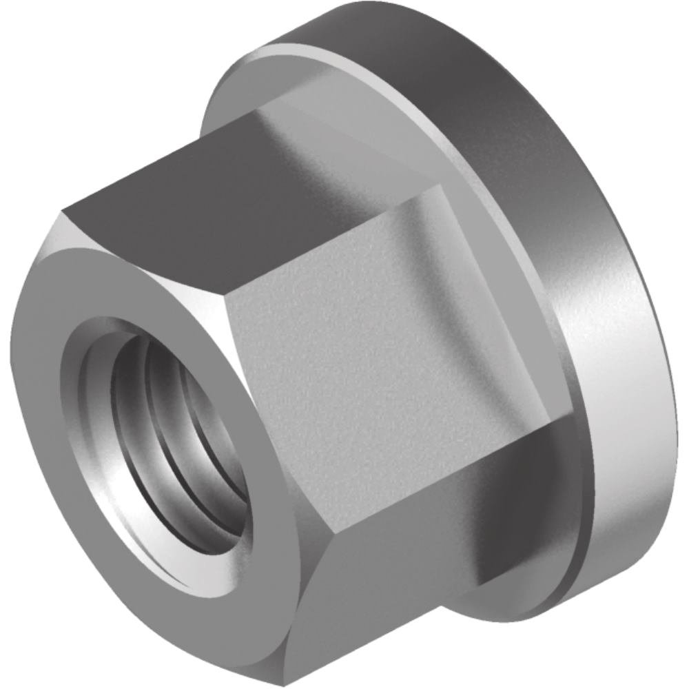 Lot de 25 écrous avec élastique format 6331–hauteur 1,5xd en acier inoxydable a4 m20