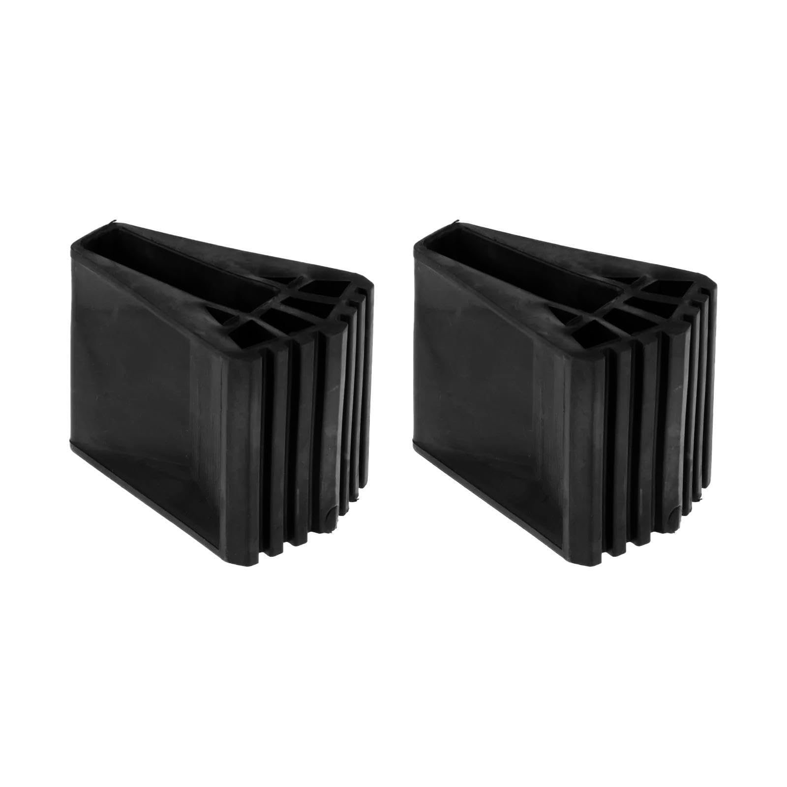 Pixzcsa Black Ladder Feet Cover Promoting Stability And Safety, 70X40x90mm