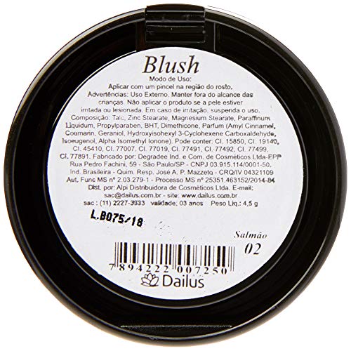 Blush Up 02 - Salmão, Dailus, Salmão
