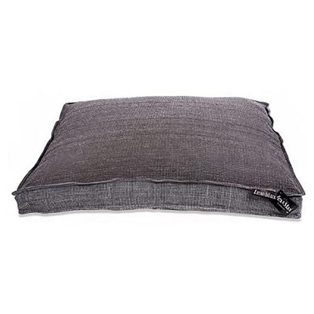 Lex & Max COVER BOXBED LONDON 120X80 GREY, gray, 120 x 80 cm