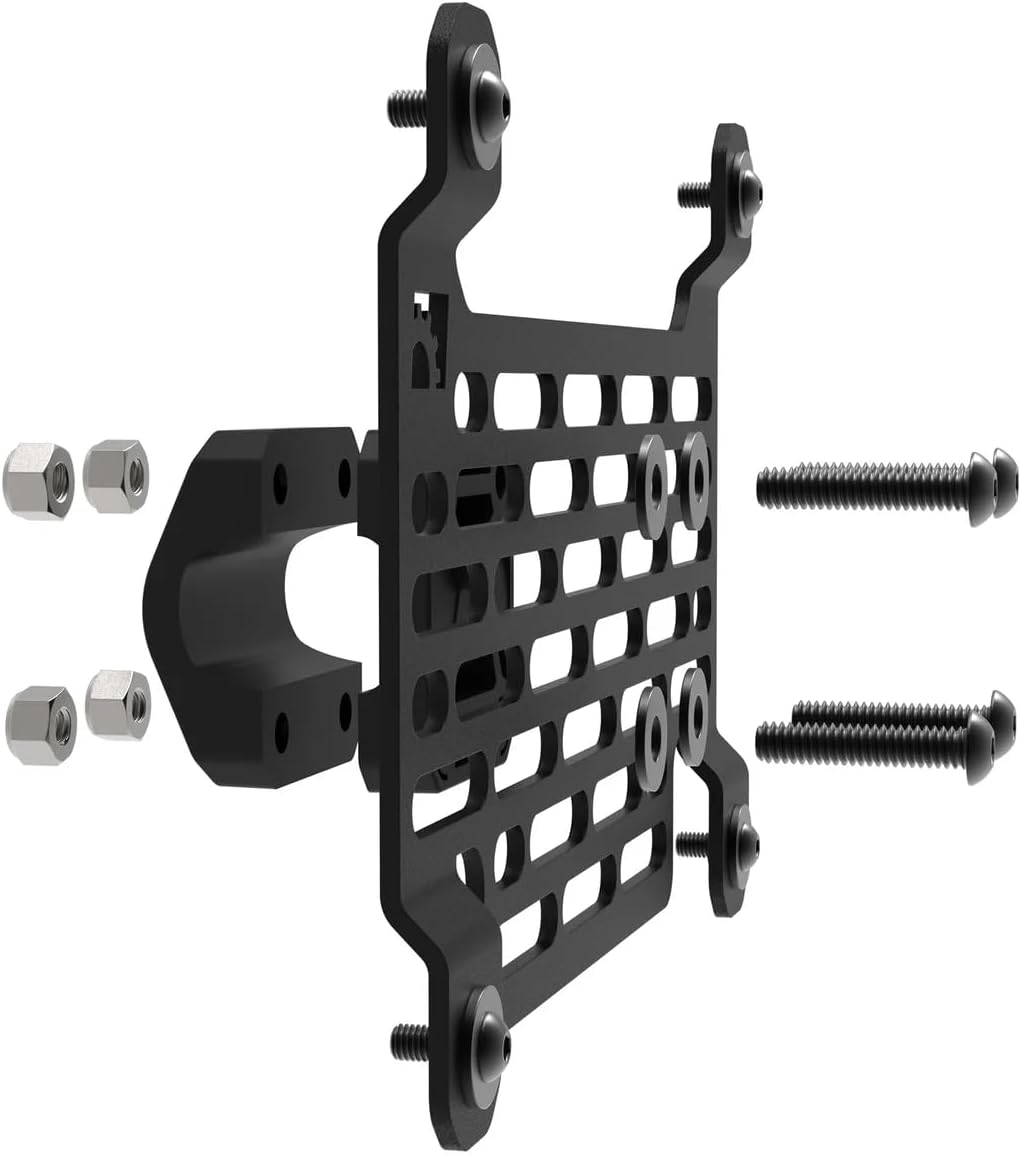 Front License Plate Mount – Compatible with Rivian R1T & R1S (2022+) – Secure Fit, Sleek Design, Easy Installation