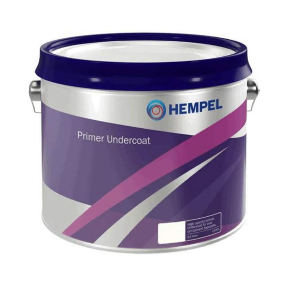 Hempel ( Mb Fibreglass ) White Hempel Primer Undercoat - 2.5L- Boat Paint Primer
