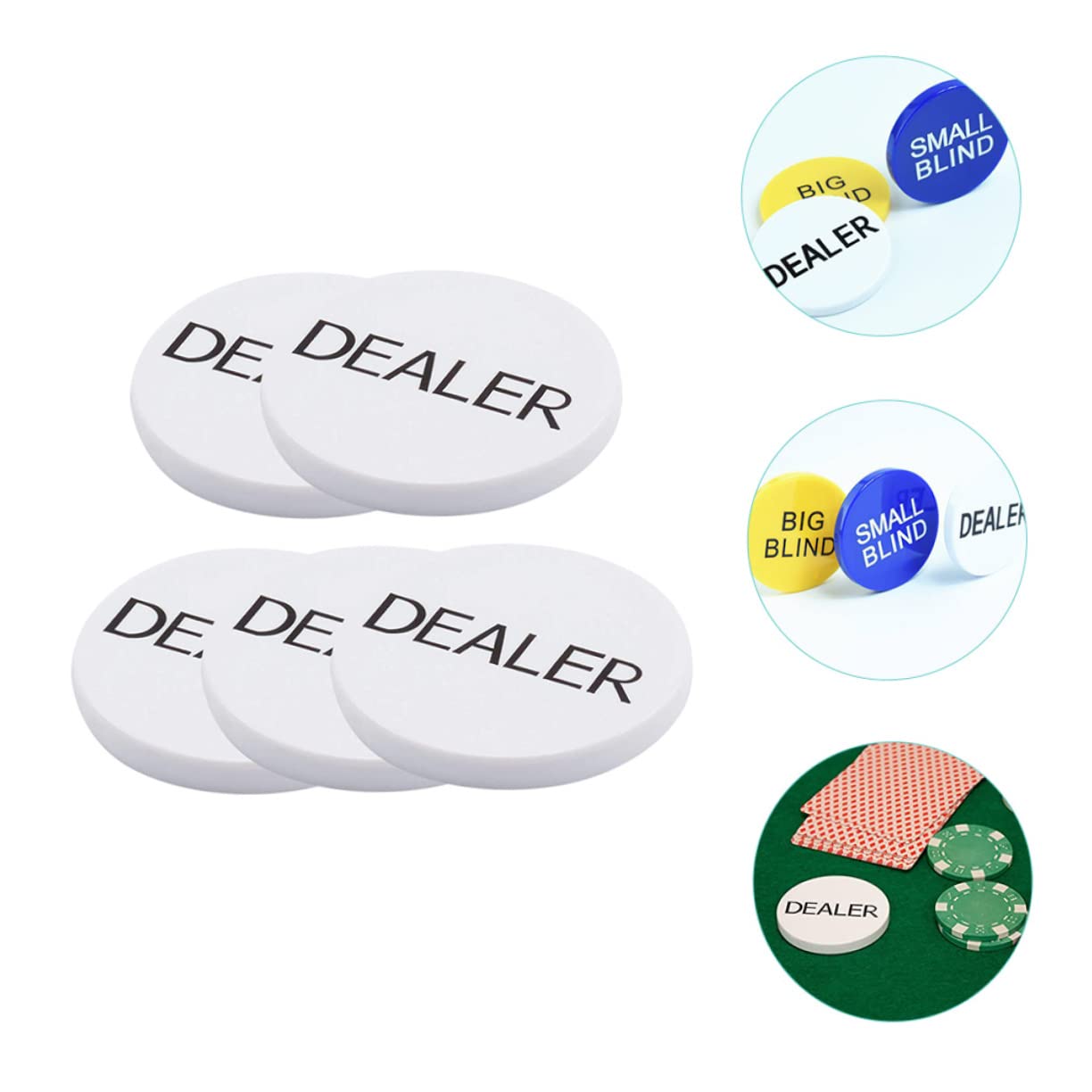 ibasenice 20pièces Jetons De Bingo Numérotés Accessoires De Jeu pour Comptage Et Mathématiques Jetons De Poker pour Activités Ludiques Et Éducatives