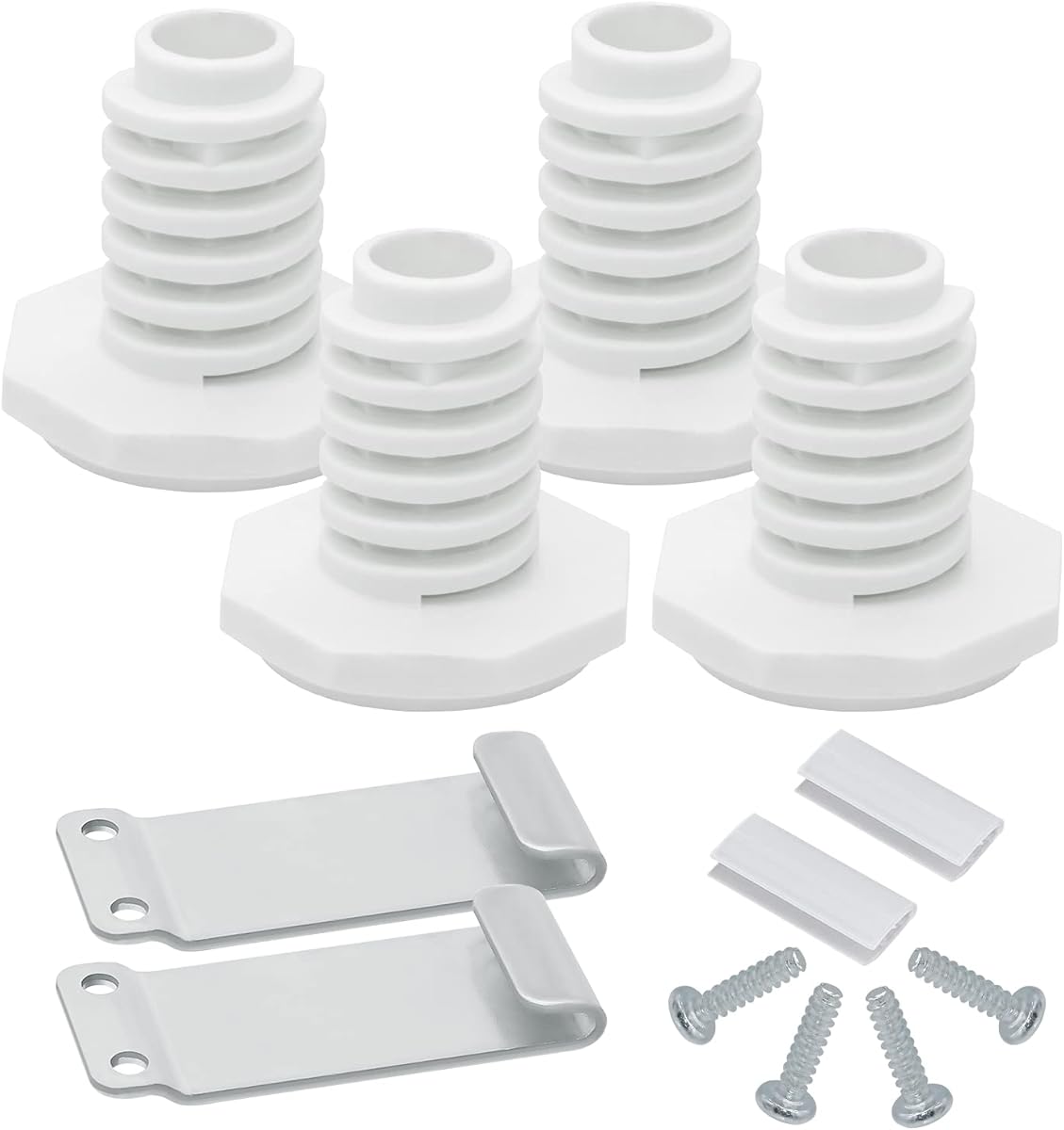 Techecook W10869845 Dryer Stacking Kit Replacement for Whirlpool Maytag Standard and Long Vent Dryer & Washer - W10298318 W10761316 W10298318RP AP6047938 PS3407625 52774 4502692 PS12069913 EAP12069913