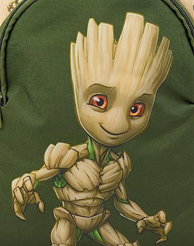 Sac à dos Groot enfants Marvel contre le mal de dos, le rucksack vert ergonomique - 4