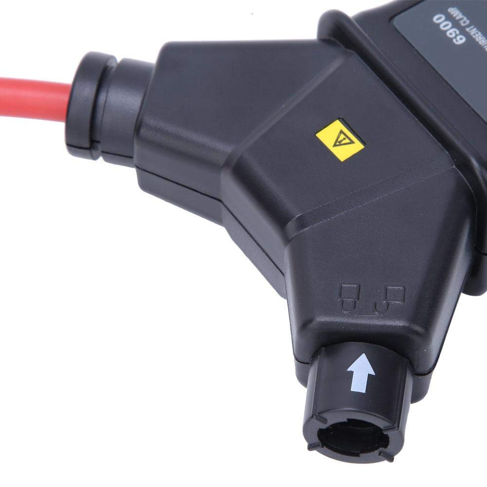 Pinza amperimétrica multifuncional de bobina flexible Pinza amperimétrica de corriente de fuga de CA Herramienta de medición de corriente Probador de continuidad Pantalla LCD Kit de mantenimiento Prob