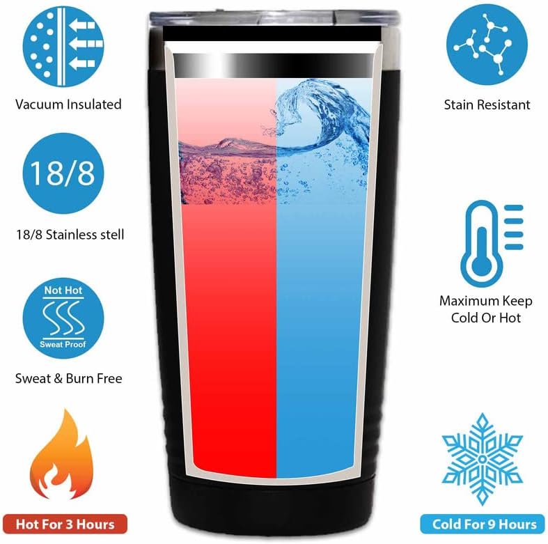Miniatura 2 de Surfing Black Edition Vaso de 20 oz - Compra una tabla de surf - Regalos para entusiastas del surf Deporte acuático Tabla de surf Atletismo