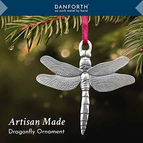 Danforth – Dragonfly Christmas Ornament – Handcrafted Pewter Dragonfly Christmas Ornaments – 2”, Made In Usa #TOP1