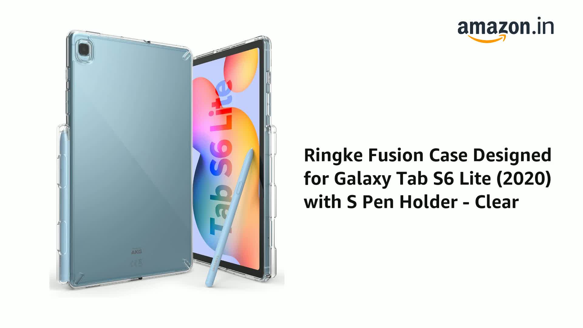 Ringke Fusion Case Compatible For Galaxy Tab S6 Lite (2020