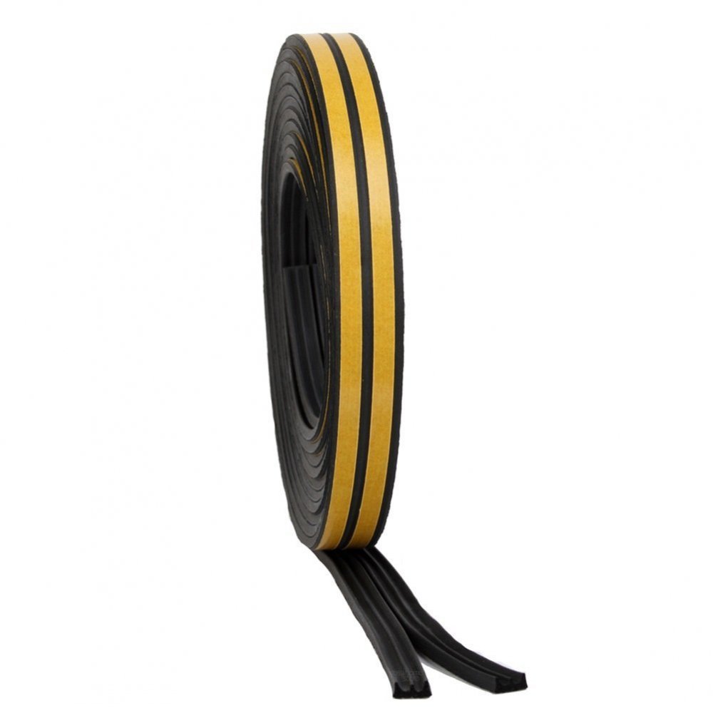 Stormguard Black Epdm Rubber E Profile Weatherstrip Seal 20 Metres