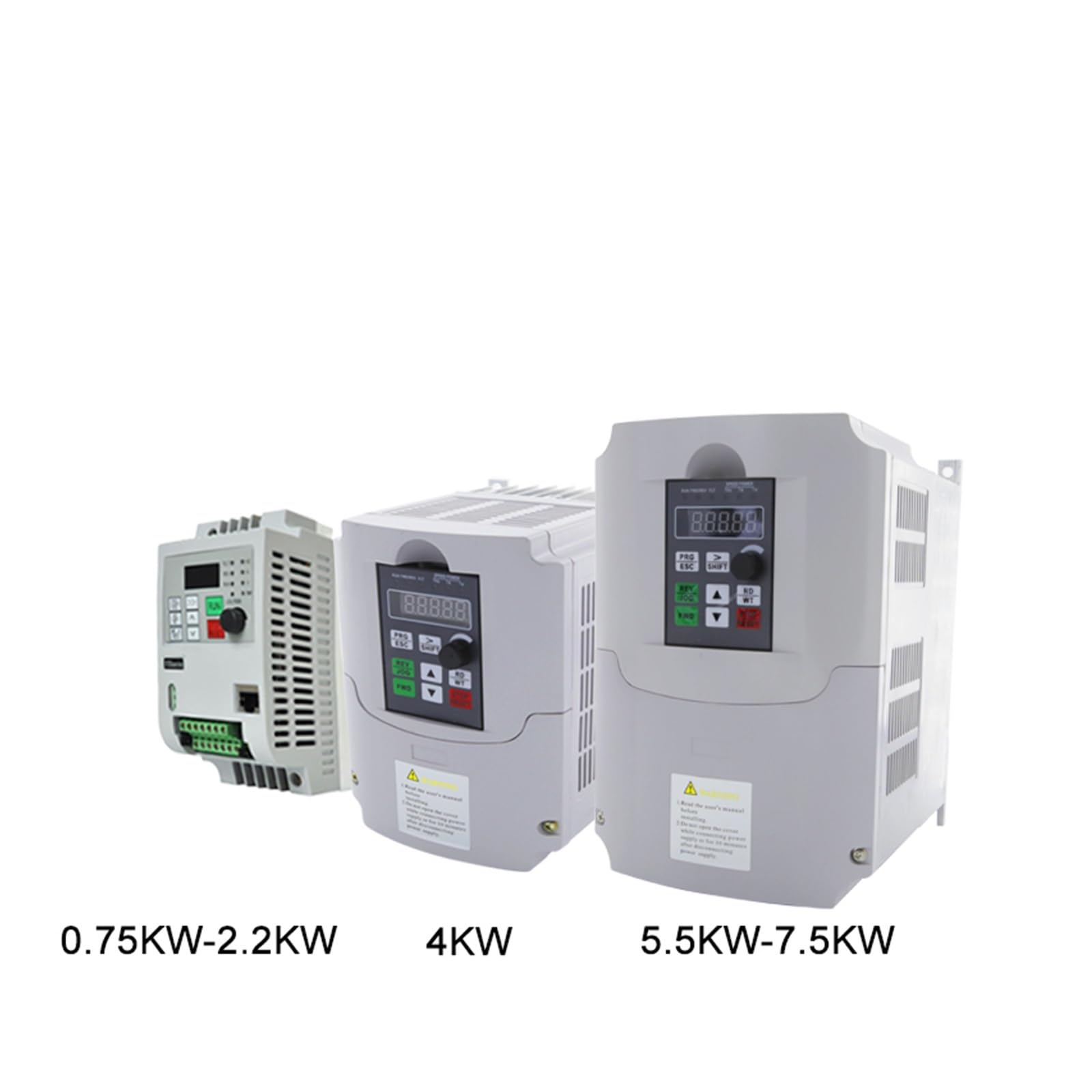 Inverter di frequenza (VFD), 220 380v 1.5kw/2.2/4kw Ingresso monofase e convertitore di frequenza uscita trifase/Motore a corrente alternata Inverter VSD VFD 50HZ(2.2kw 220)