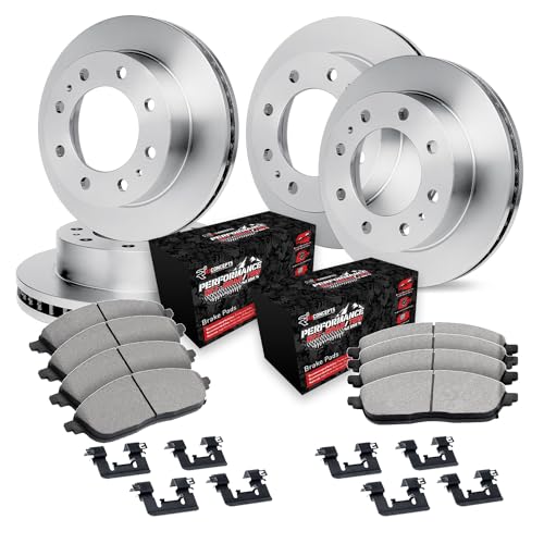 Image of R1 Concepts Front and Rear Brake Kit Fits 1999-2004 Ford F-250, F-350