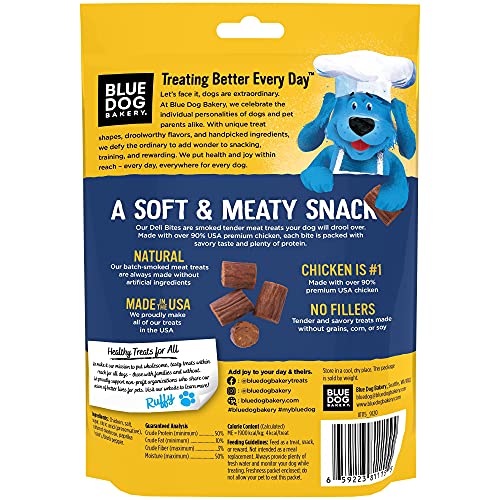 Blue Dog Bakery, Natural Dog Treats, Chicken Bites, Usa Chicken, Grain Free, 7.8-Ounce Pouch, (Pack Of 1) #TOP1