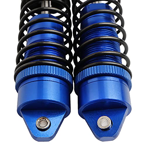 GDOOL Aluminum Alloy Shock Absorber Assembled Full Metal Oil Filled Shocks Front & Rear Replacement of SLA014 for Traxxas 1/10 Slash 4x4 4WD Upgrade (4-Pack) (Dark Blue) by GDOOL - Used condition - Image 6