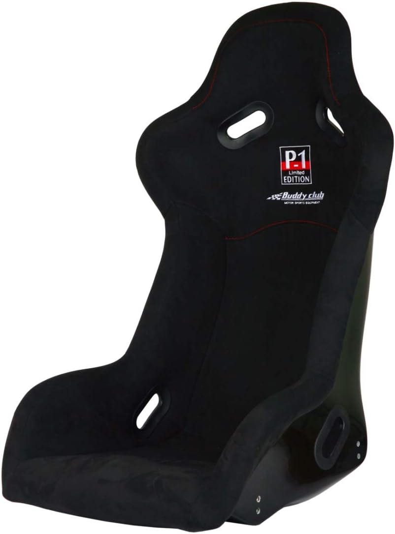 Buddy Club BC08-P1BKSR-B2 Black P1 Limited Bucket Seat (Reg V.2)