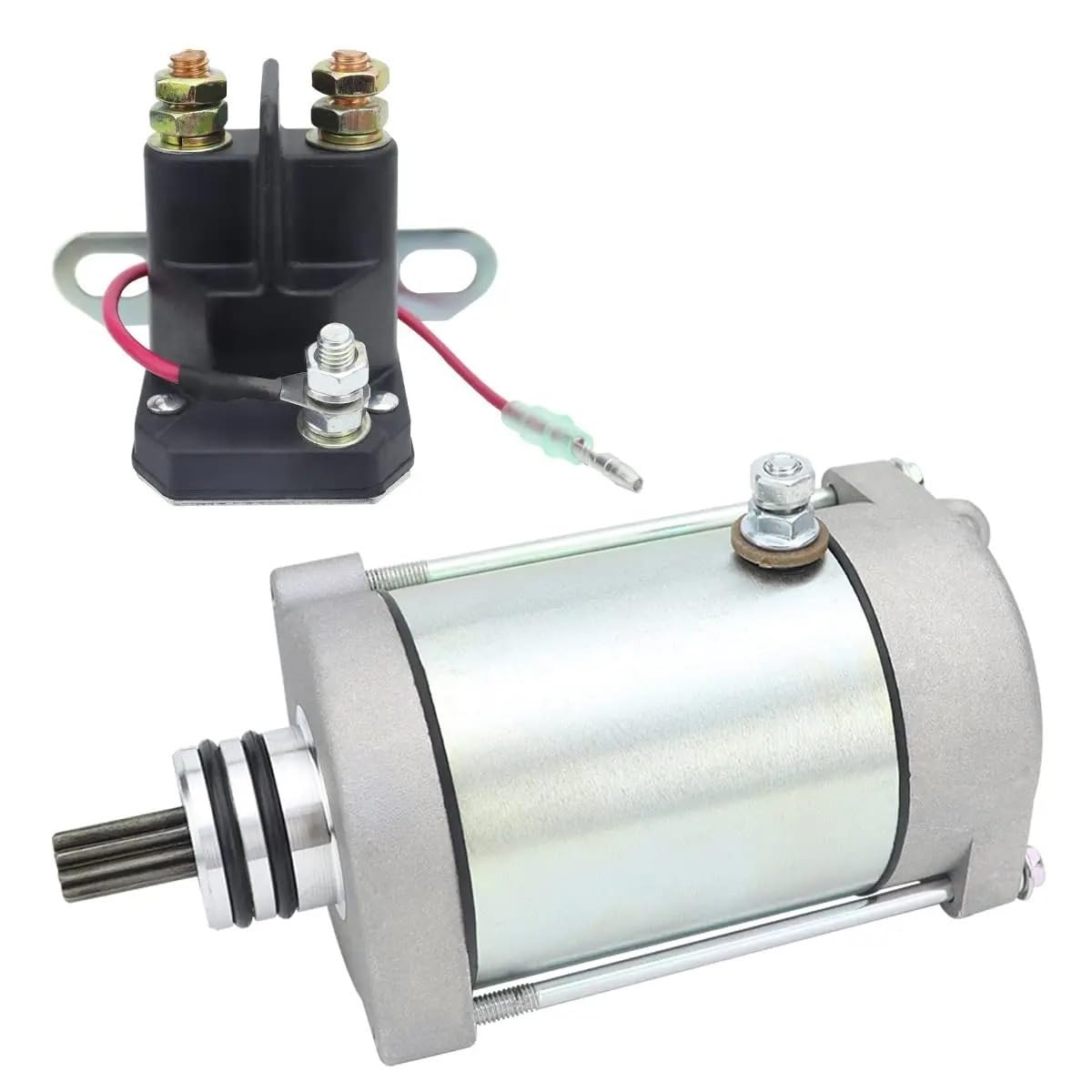 Starter Relay Solenoid Switch Starter & Relay for Sportsman 700 800 for X2 04-14 for Ra&nger Xp 06-15 for RZR 4 S 4010417 4011584 4012032 18648