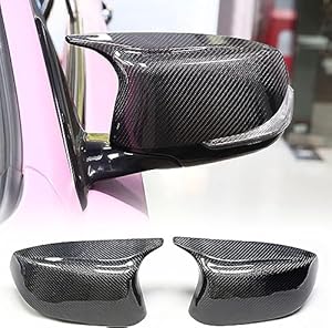 TGFOF Kohlefaser Spiegelkappen für Infiniti Q50 Q60