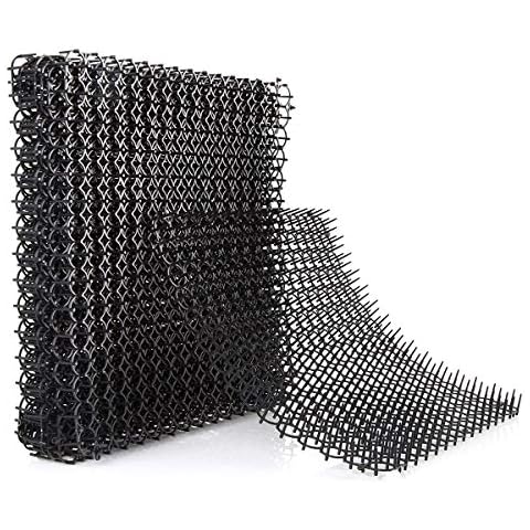 Cat Scat Mat, Anti-Cats Network Digging Stopper Prickle Strip, Home Pest Repellent for Garden and Fence, Dogs Cats Stopper Network, Indoor and Outdoor Use Cover