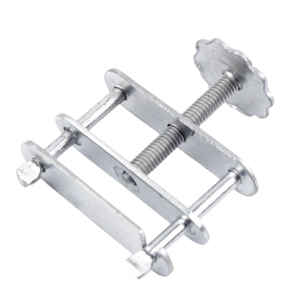 4PCS Flow Control Tubing Clamps, Adjustable Rotary Screw Compressor Hose Clamp, Flow Control Tubing Clamps, Iron-Plated Water-Stop Clamp, Hose Fixing Clip Swivel Screw Compressor