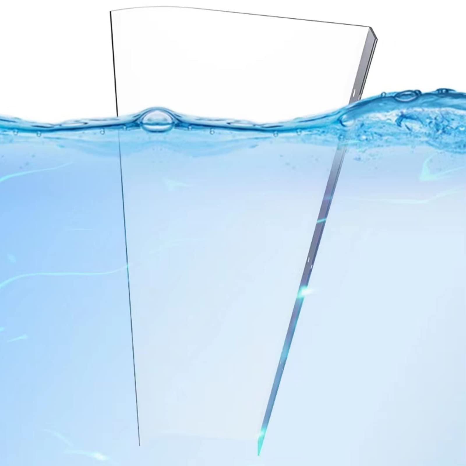 Auvent de porte de fenêtre incurvé anti-pluie en polycarbonate transparent