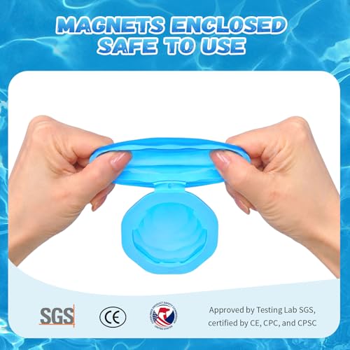 12 PCS Reusable Water Balloons, Self-Sealing Refillable Magnetic Water Balls, Pool Beach Water Toys for Boys and Girls, Outdoor Summer Toys for Kids Ages 3+ - Image 3