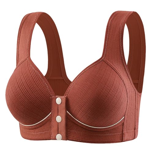 Sujetadores para mujer Cómodo Bralette Sujetador suave Tallas Grandes Confort Copa Completa Sujeción Fuerte Sujetador Clásico Elegante Ropa Interior Mujeres Tirantes Anchos Sujetador Deportivo