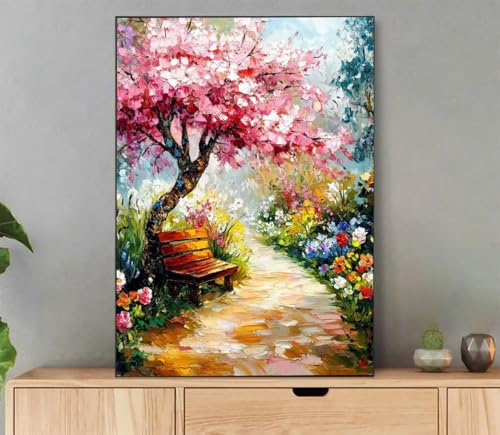 LUDANUJP G i yCgoCio[  DIY hG |pi Lbg l q S Paint by Numbers |LbgMƃANG̋ K ItBX Ƃ̕ǂ̑ ւ̑蕨 40x50 cm 