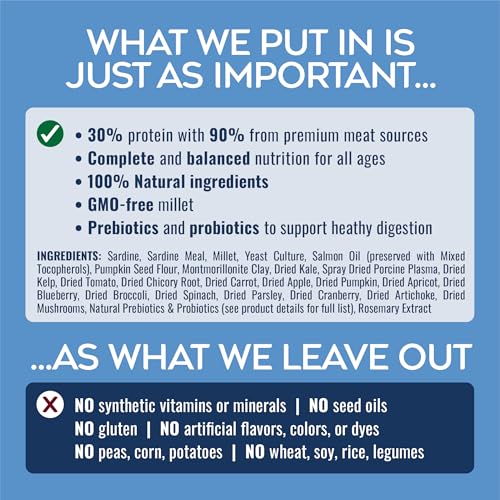Image of NATURE'S LOGIC Pure Naturals Synthetic-Free Dry Dog Food - Sardine, 24 lb