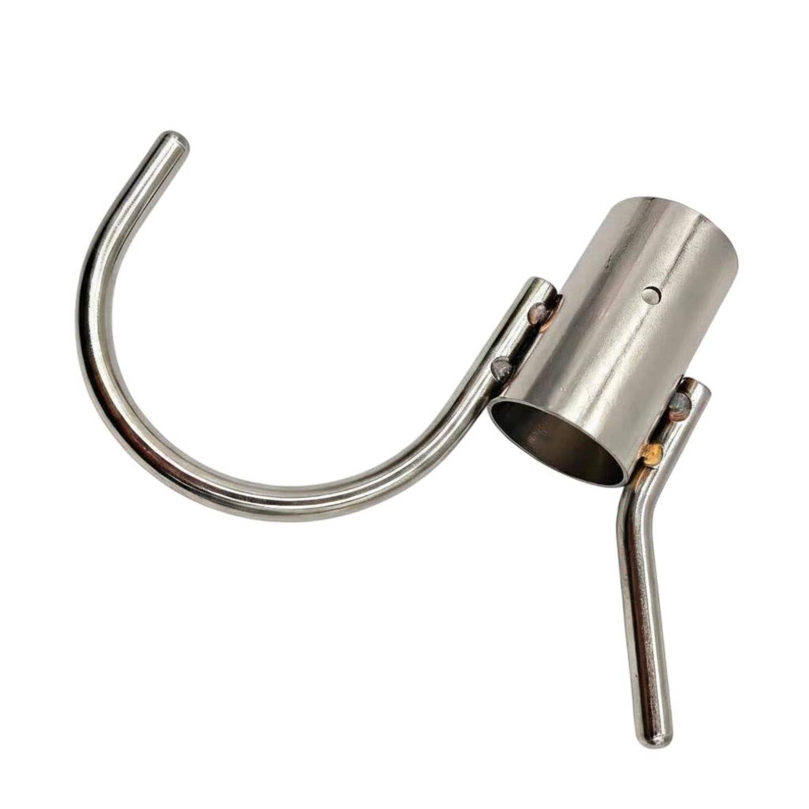 Rounded Boat Support Rod Polished Stainless Steel Boat Hook Yellow Shaft Metal Hook Pole Black Handle, Ss Hook Head|Business & Industrial | Cleaning & Janitorial Supplies | Manual Cleanin-image-24