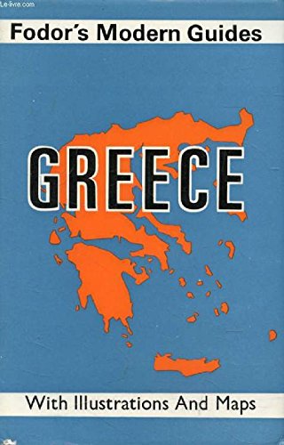 Greece : Fodor's Modern Guides B000S97J52 Book Cover