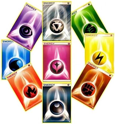 50 Pokemon Energy Cards Random Lot of Cards