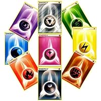Nintendo 50 Pokemon Energy Cards Random Lot of Cards