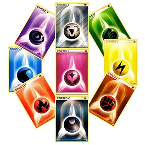 Nintendo 50 Pokemon Energy Karty, losowe, wiele sztuk