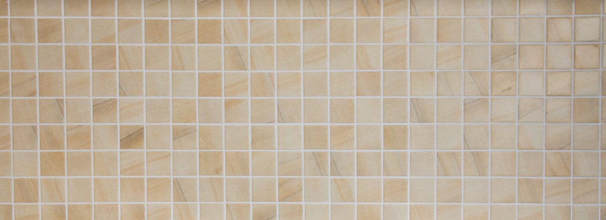 Mosaïque En Pierre Naturelle Beige Clair Pour Cuisine/salle De Bain - Réf. 150-SM203_b, 1 Plaque Neuve