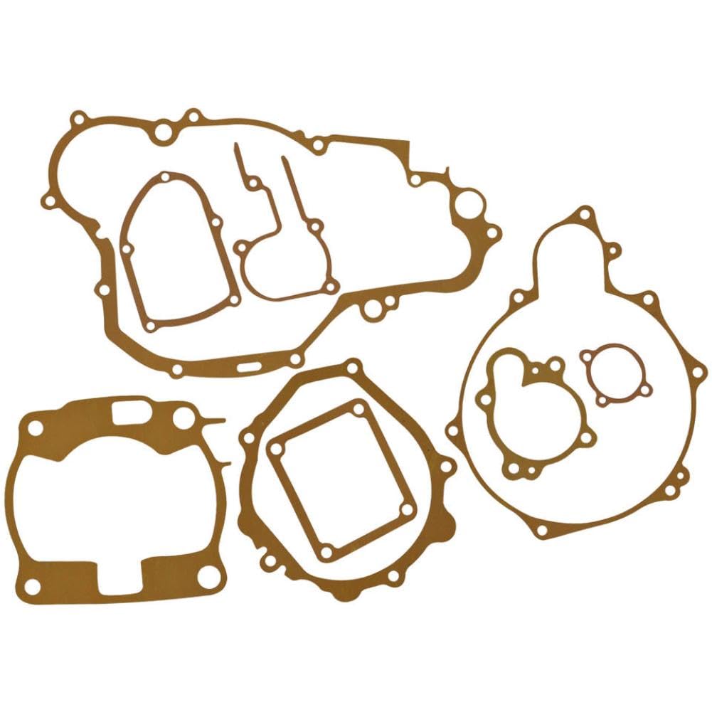 Motorcycle Engine Crankcase Clutch Cover Cylinder Gasket Kits Set Compatible with Automotive Motorcycle Parts YZ250 1990-1997