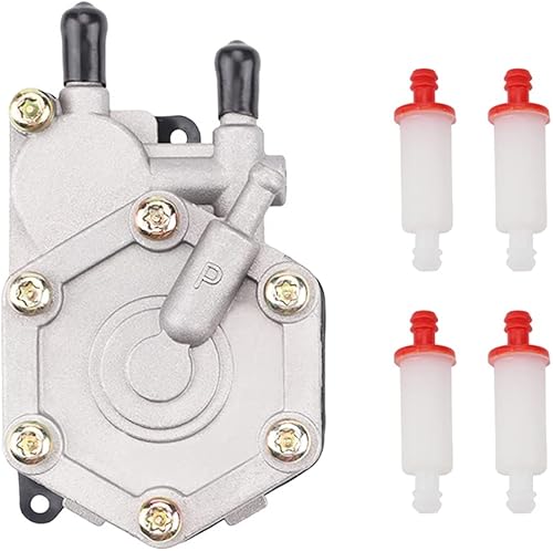 Breynet Bomba de combustible para Polaris con filtro de combustible de 4 piezas 2520227 apto para Sportsman 325 400 600 700 2520227 Magnum 2X4 4X4