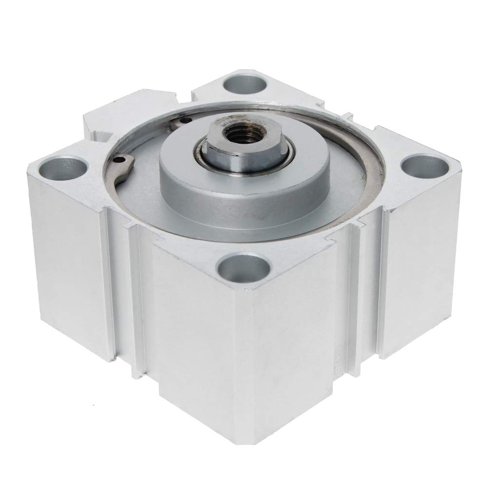 63mm Bore 10mm Stroke Double Action Air Cylinder, 1/4"PT Penumatic Air Cylinder (SDA63 x 10)