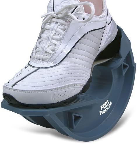 Foot Rocker Grey-Optimal Foot Position for Flexibility, Plantar Fasciitis, Achilles tendonitis, and other Chronic Conditions