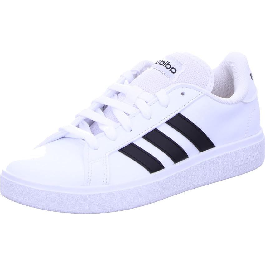 adidas Grand Court Td Lifestyle Court Casual Shoes, Sneakers Donna, Cloud White/Core Black/Cloud White, 43 1/3 EU