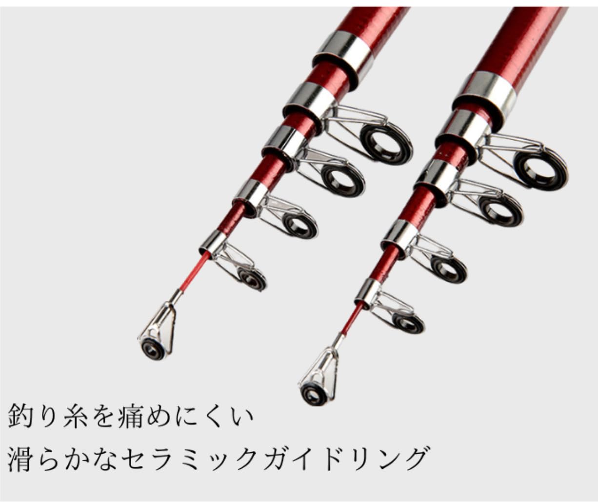 Amazon | 釣り竿 コンパクトロッド 振り出し グラスロッド 振り出し竿