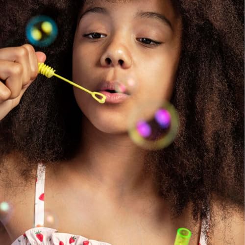 GGUFAY 24 Stück Seifenblasen Stern Packung Bunte Bubbles,Seifenblasen mit Stern Design,Mitgebsel Kindergeburtstag Kleine Geschenke für Kinder,Keine Flüssigkeit(6 Farben)