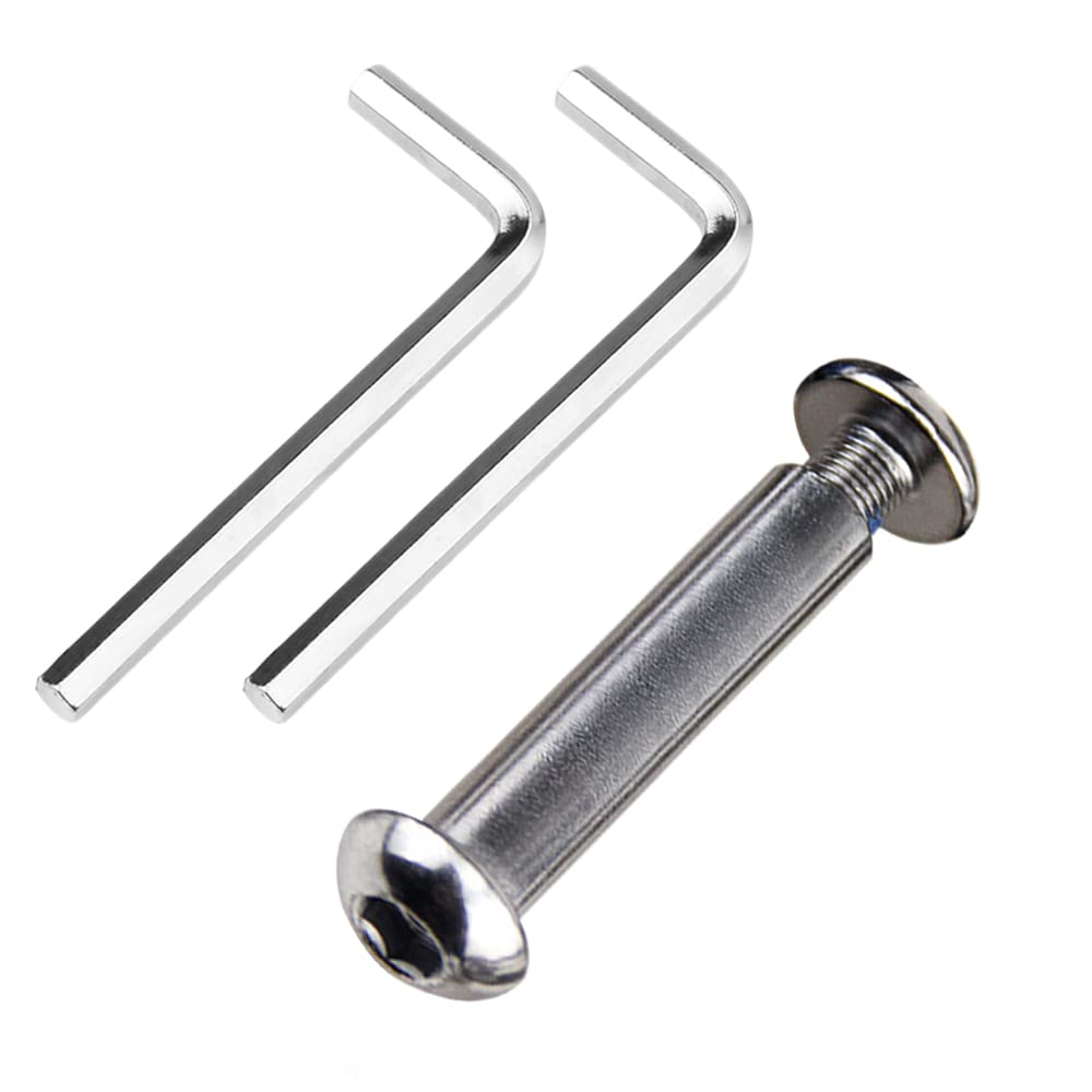 OTFAITP M10 40mm 8.8 Grade Carbon Steel Axle Allen Screw Bolt (40mm)