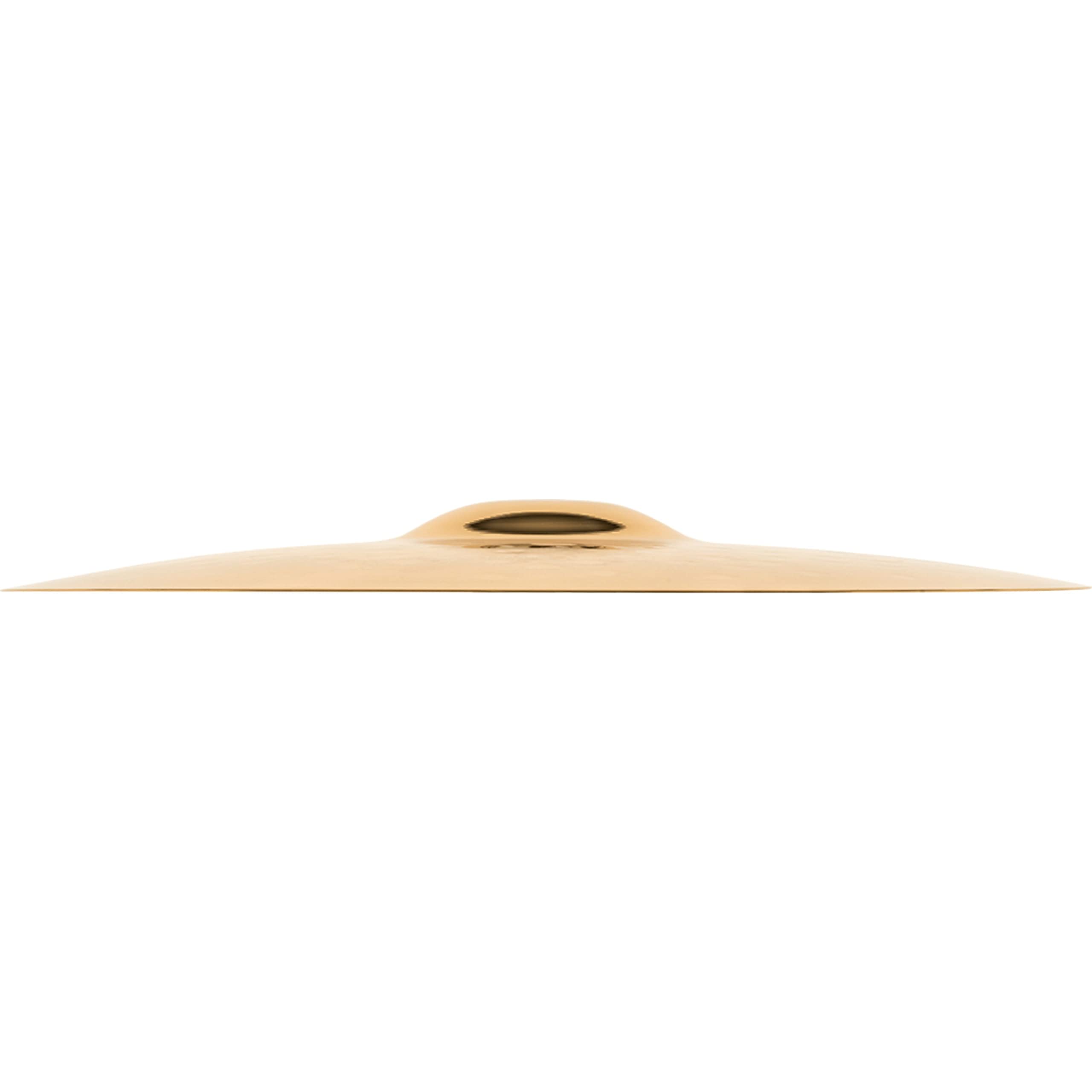 Meinl Cymbals Classics Custom Brilliant Piatto Powerful Crash 16 pollici (40,64cm) per Batteria - Bronzo B12, Finitura Brillante, Prodotto in Germania (CC16PC-B)