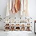 SONGMICS Shoe Rack with 16 Cubes, Interlocking Plastic Shoe Organizer, DIY Storage Cabinet for Closet Entryway Bedroom Garage, Space Saving Design, 12 x 35.1 x 27.2 Inches, Transparent ULPC445W02