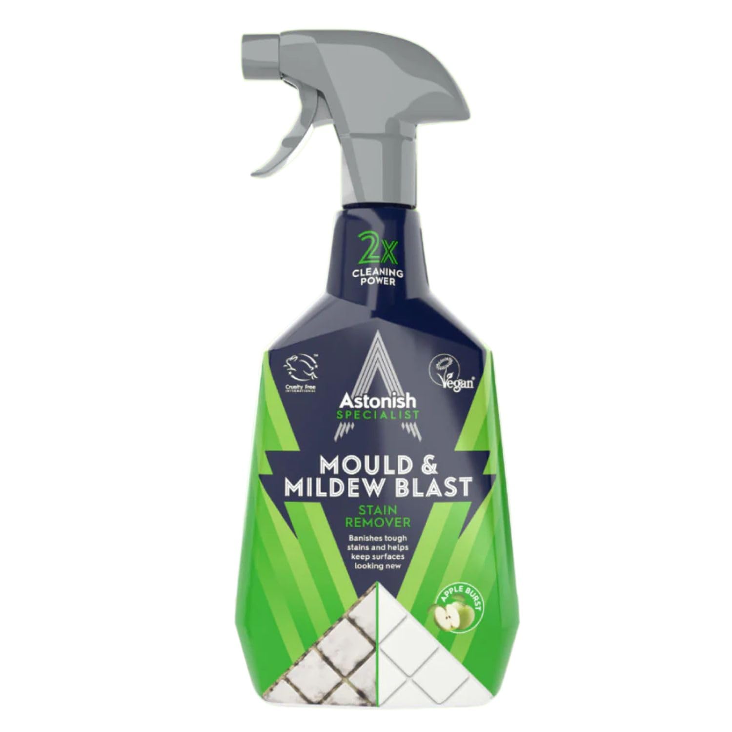 Astonish Specialist Extra Strength Mould & Mildew Stain Blaster Spray, for Fast Mould Removal, 750ml