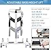 Patient Lift Transfer Chair, Portable Lift Aid for Elderly/Disabled, Bedside Commode Transport Chair (Basic Version)